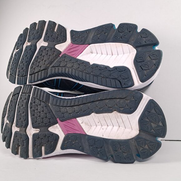 Asics Athletic Shoes Women 11.5 WIDE GT-1000 Black Purple Blue Running 1012A879 - Picture 14 of 16